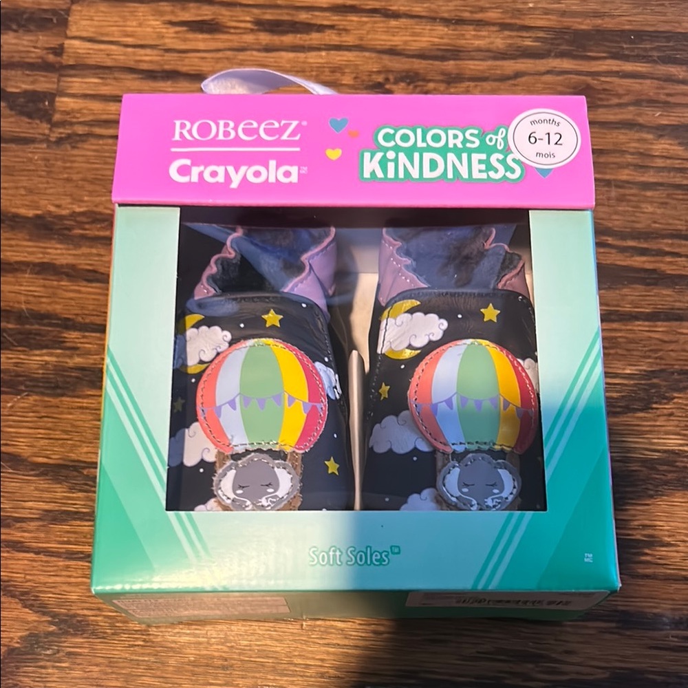 Robeez Vibrant Rainbow Headphones Colorful Design